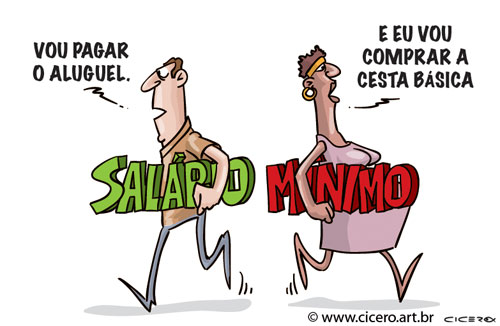 Dieese: salário mínimo de março deveria ser de R$ 3.706,44